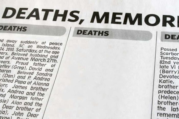Inequality In Life – And Death: Newspaper Obituaries Have Long Discriminated Against Women