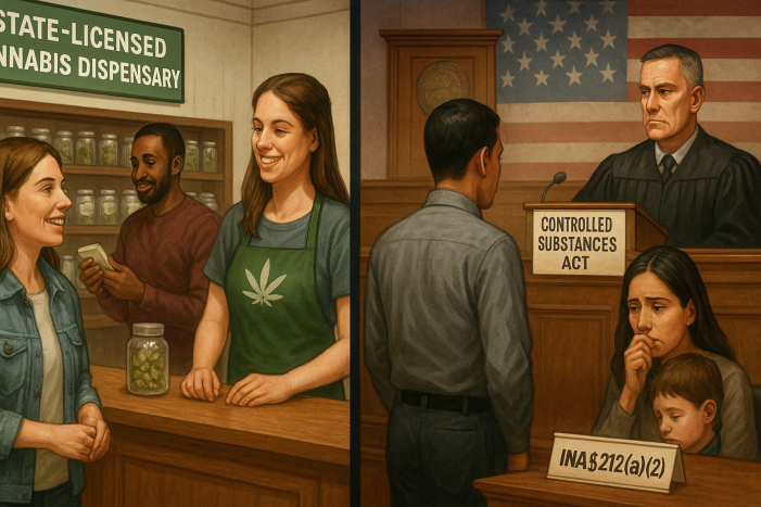 How Marijuana Use, Production, and Sales Impact Noncitizens in U.S. Immigration Law