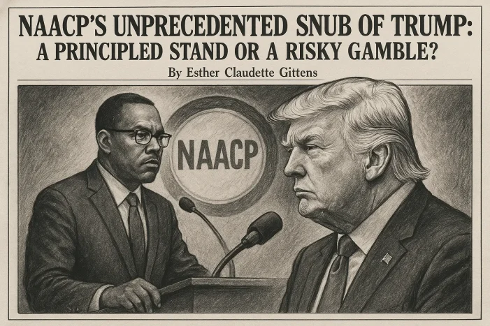 NAACP’s Unprecedented Snub of Trump: A Principled Stand or a Risky Gamble?
