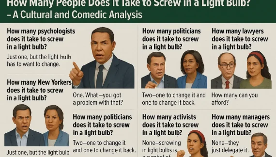 How Many People Does It Take to Screw in a Light Bulb? – A Cultural and Comedic Analysis
